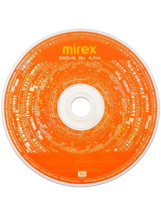 Mirex Диск DVD+R 4,7Gb 16x bulk, 50 шт, 4,7 ГБ, 25 шт, фото 2