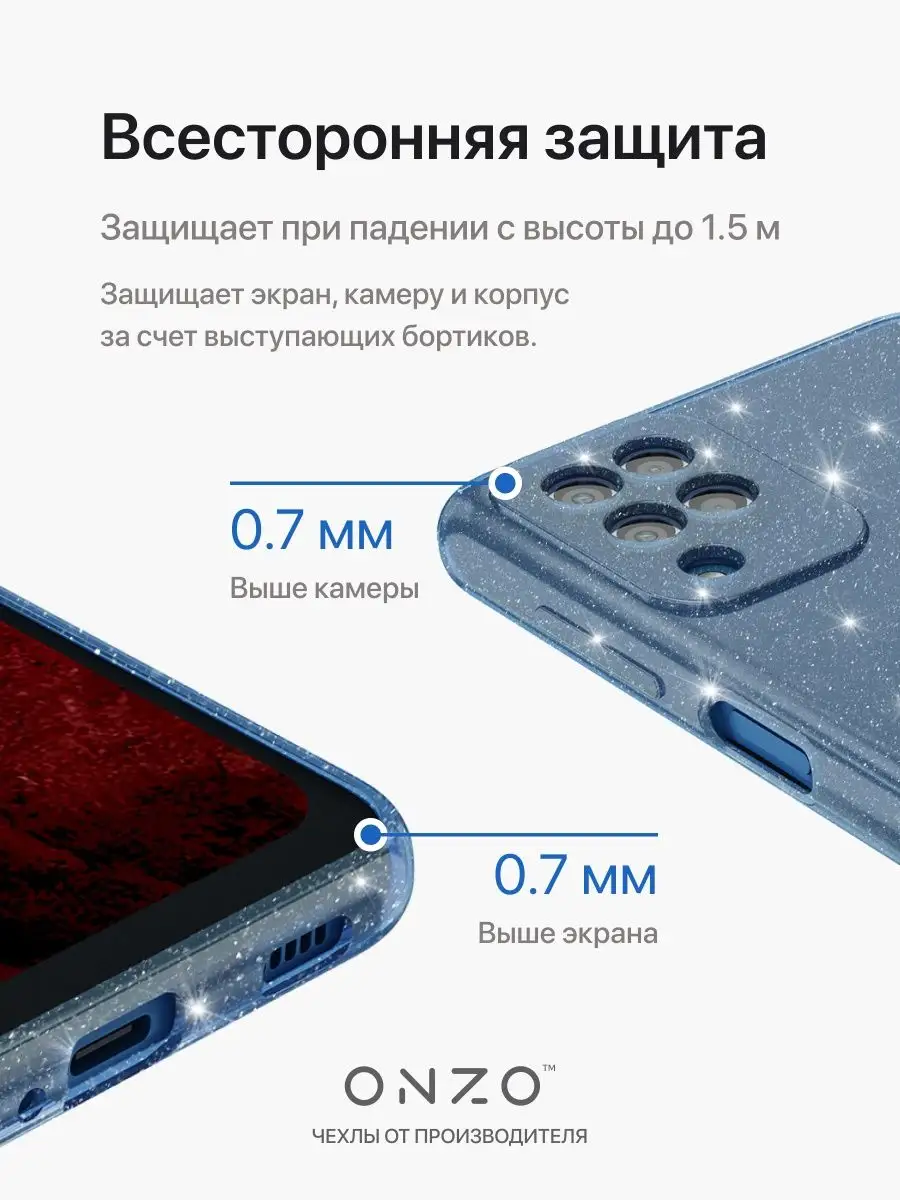 Прозрачный чехол на Samsung A12 блестящий Samsung 85987323 купить за 134 ₽  в интернет-магазине Wildberries