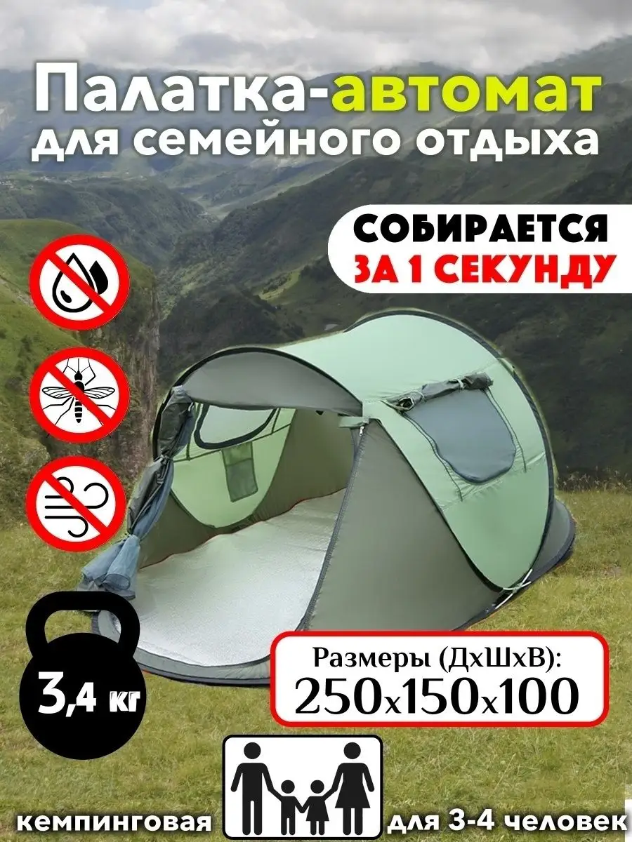 Туристическая палатка...