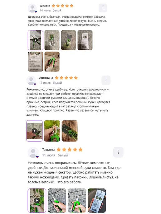 Messor Ножницы садовые механические, секатор для кустов и хвойников, вариант, фото 8
