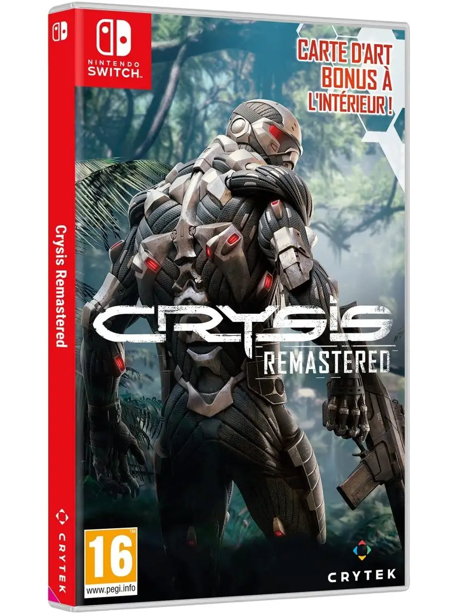 Crysis Remastered (Nintendo Switch, русская версия) Crytek 86120892 купить  за 2 725 ₽ в интернет-магазине Wildberries