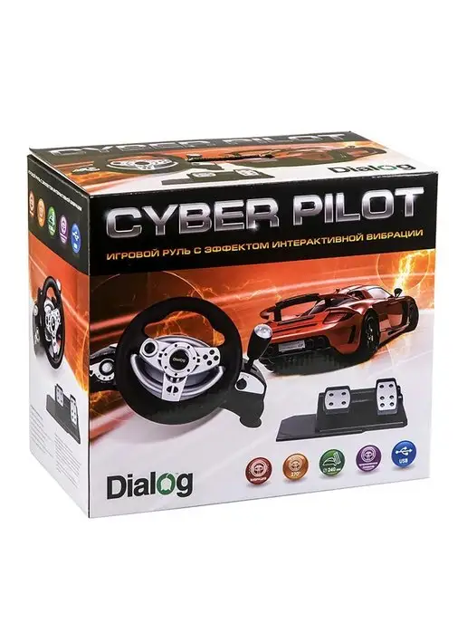 DC accessories Игровой руль Dialog GW-155VR, 2 шт, фото 8
