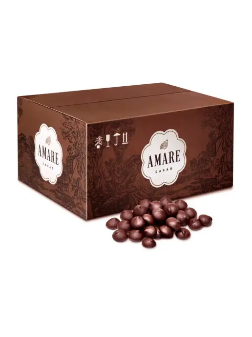 Amare cacao Шоколад кондитерский горький без сахара 72% (MC015) 3 кг, 3 кг, фото 4
