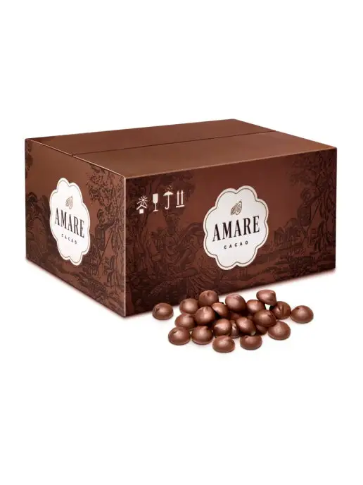 Amare cacao Шоколад кондитерский тёмный "Британия" (MC027), 3 кг, 3 кг, фото 3