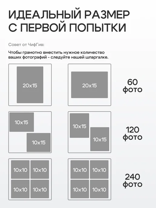 ЧифГив Фотоальбом в подарок на свадьбу, вариант, фото 5
