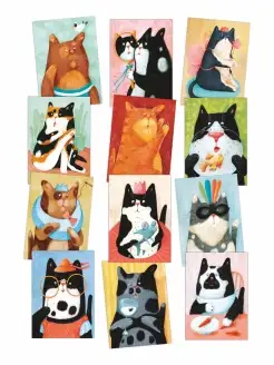 Посткроссинг набор 12 шт А. Самсонова Artangels.Originals 86219193 купить за 533 ₽ в интернет-магазине Wildberries