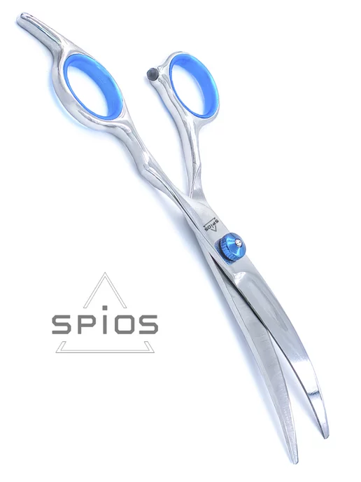 Spios Парикмахерские изогнутые ножницы груминг стрижка животных, вариант, фото 2