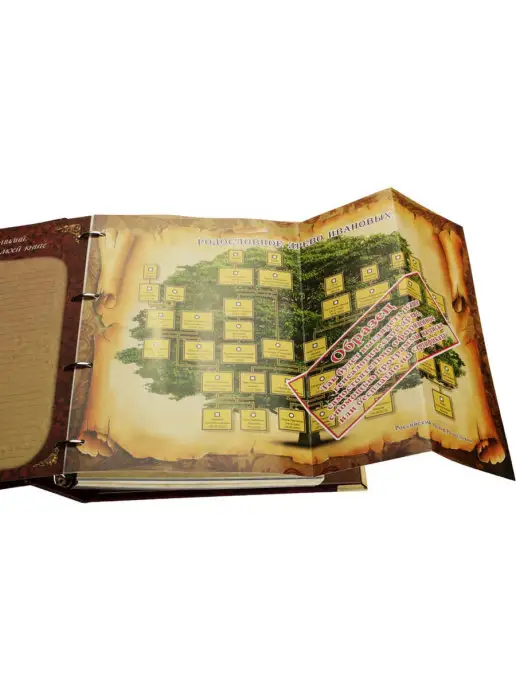 Российский центр родословия Родословная книга "Тройка лошадей", красный, фото 4