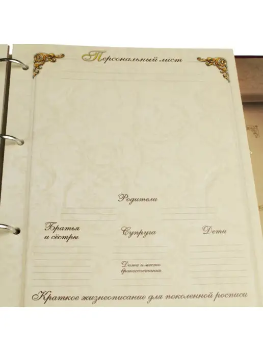 Российский центр родословия Родословная книга "Тройка лошадей", красный, фото 7