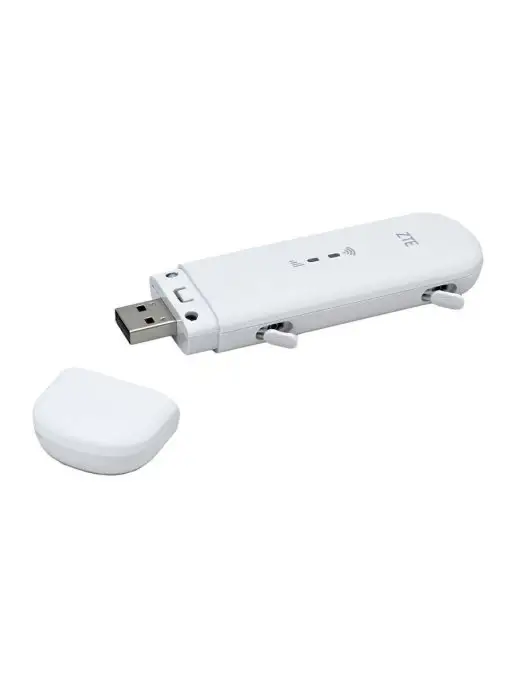 ZTE USB 4G Модем, Роутер, белый, 4 г