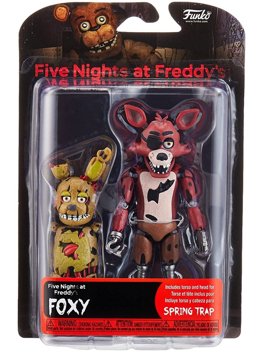 Фокси подвижная фигурка ФНАФ (Foxy FNAF) Central Place 86260765 купить за 1  693 ₽ в интернет-магазине Wildberries