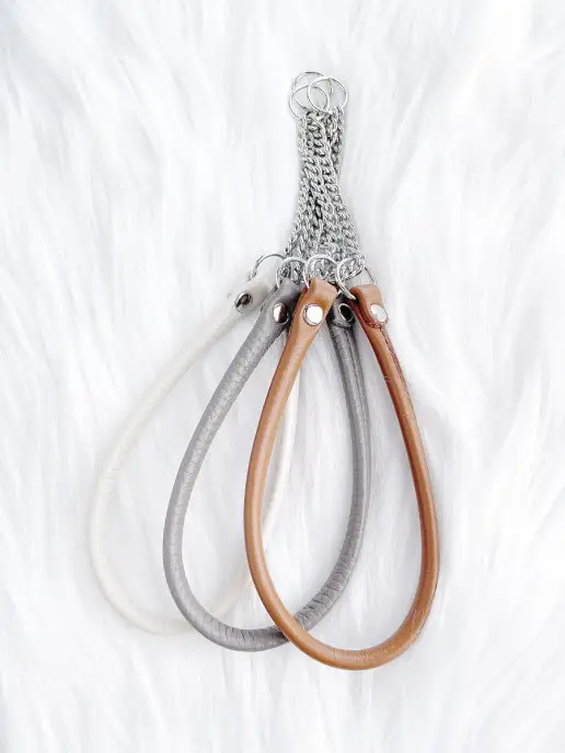 dog collar Ошейник удавка для собак шпица ринговка, серый