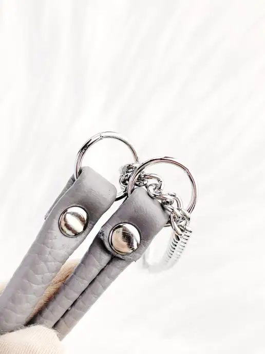 dog collar Ошейник удавка для собак шпица ринговка, серый, фото 2