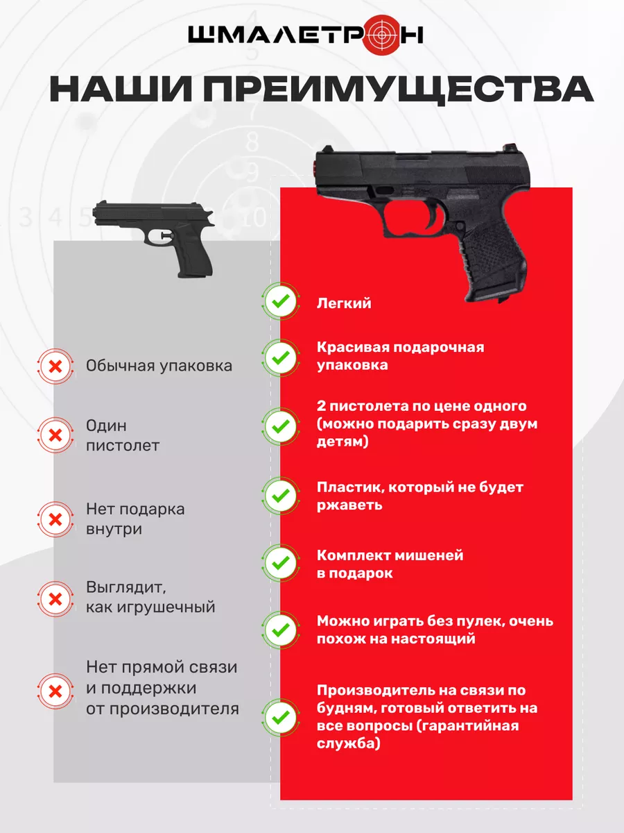 Пистолет с пульками игрушечный детский, набор Шмалетрон 86274804 купить за  873 ₽ в интернет-магазине Wildberries