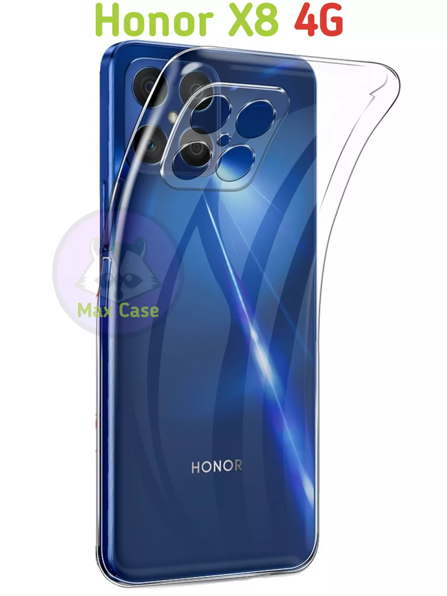 Прозрачный чехол на Honor х8 X8 для Хонор Х8 Honor 86276804 купить за 129 ?  в интернет-магазине Wildberries