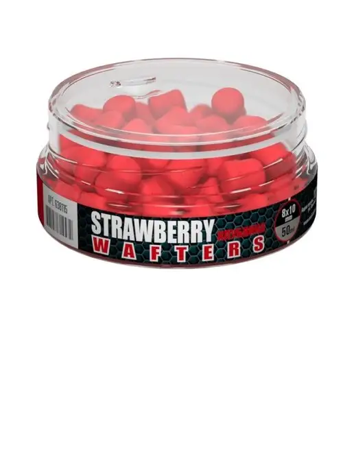 Sonik Baits Бойл насадочный Wafters 8x10 мм, Клубника, 50 мл, 8x10 мм, 50 мл, фото 6
