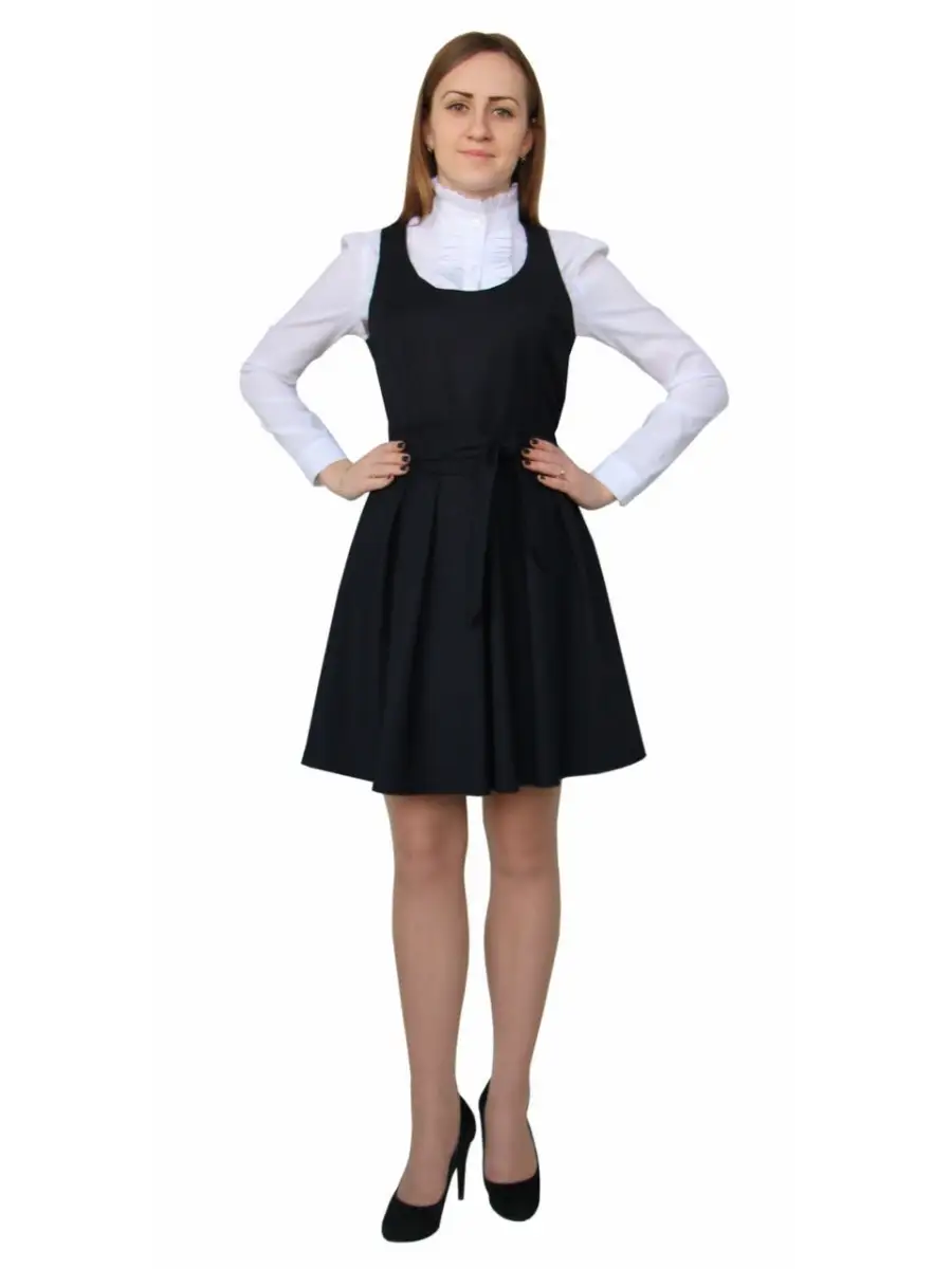 Сарафан офисный из костюмной ткани. Школьный сарафан с крылышками. Школьный сарафан с лямками. Choupette школьная форма для девочек. Черный сарафан для девочек с застежками.