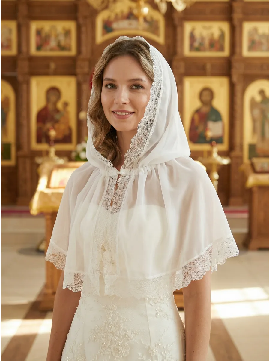 Неспадающий платок для храма