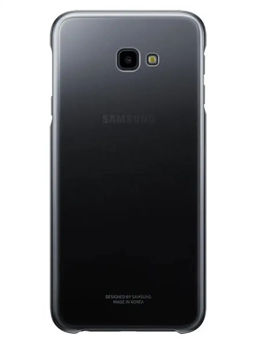 Чехол-накладка Samsung Gradation Cover EF-AJ415 для Galaxy J4 Plus черный  Samsung 86472681 купить за 435 ₽ в интернет-магазине Wildberries