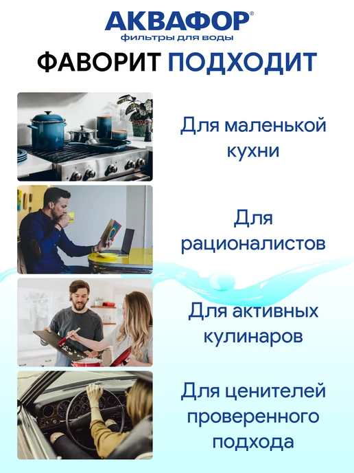 Аквафор B150 сменный модуль для фильтра Фаворит, вариант, фото 3