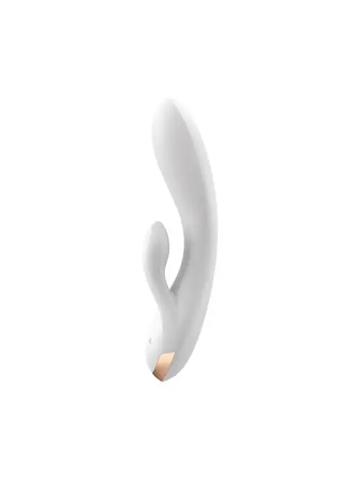 satisfyer Вибратор-кролик Double Flex, белый, фото 2