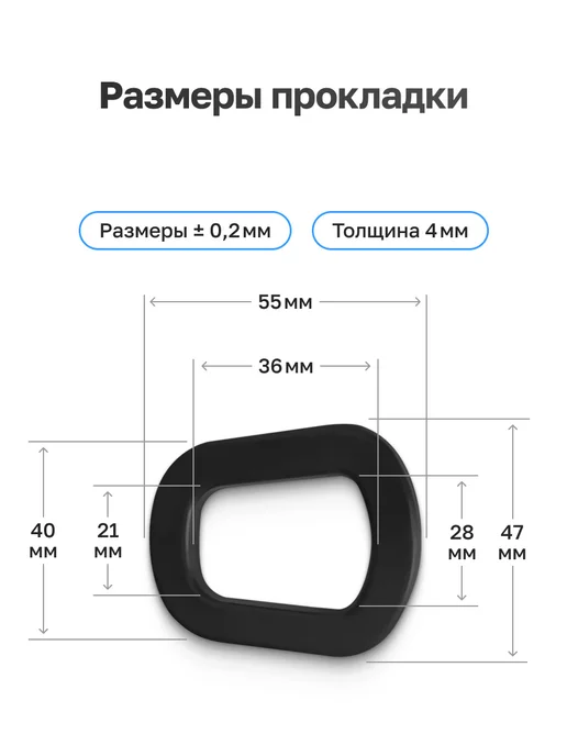 YALed Прокладки канистры бензин, топливо, 2 шт, фото 3