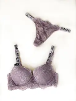 Комплект белья VICTORIA S SECRETT 86553441 купить за 711 ₽ в интернет-магазине Wildberries