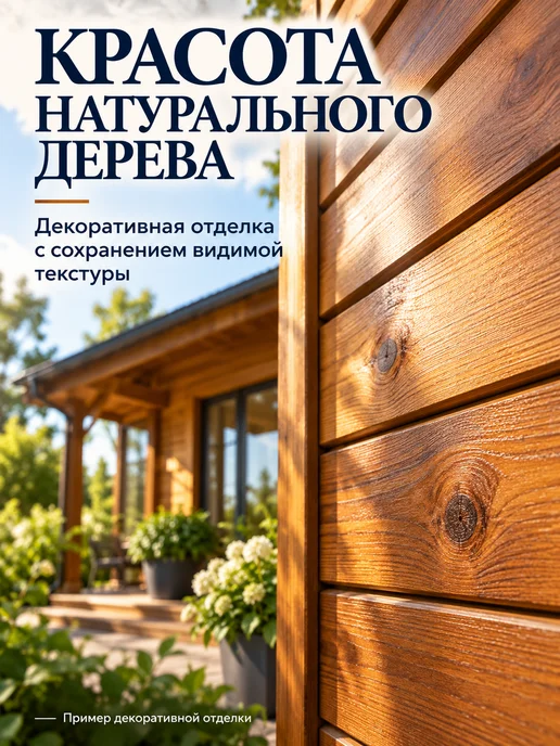 ЛЮБИМАЯ ДАЧА Декоративная пропитка для дерева, вариант, фото 4