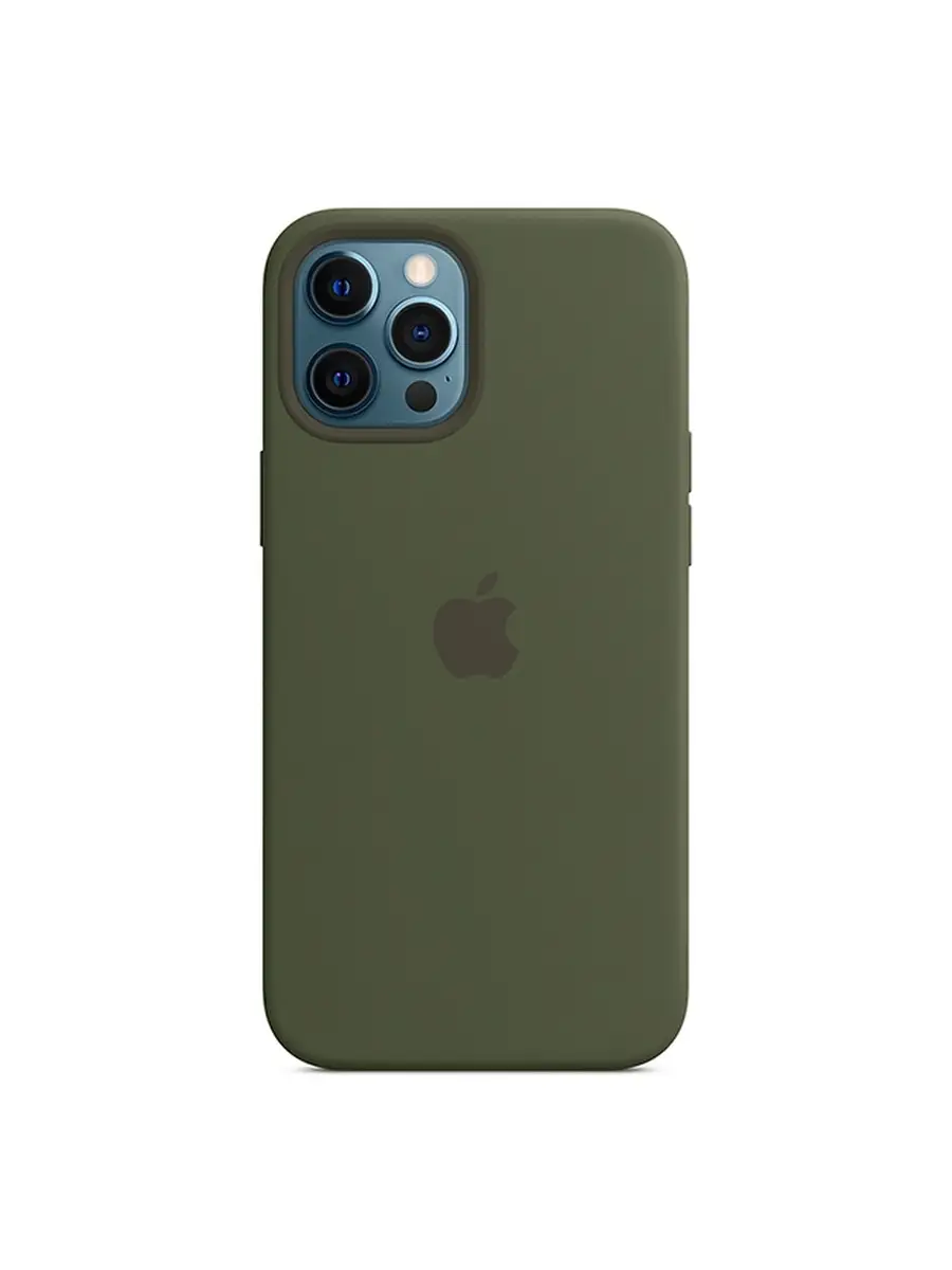 Чехол для iPhone 12 Pro Max Silicone Case хаки 5gadgets 86672256 купить за  694 ₽ в интернет-магазине Wildberries