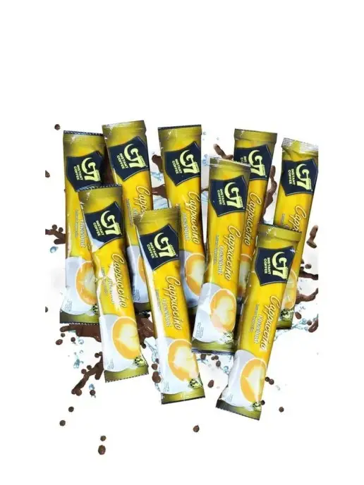 G7 Растворимый кофе 3в1 Капучино Лесной орех, Hazelnut, вариант, фото 5