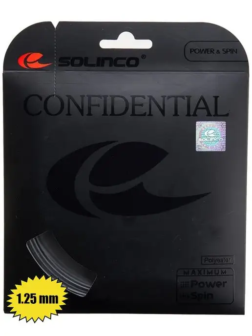 Solinco Струны Confidential 1,25 сет 1шт, 1 шт