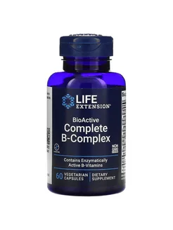 Витамины группы В, B-Complex Life Extension 86948473 купить за 1 113 ₽ в интернет-магазине Wildberries