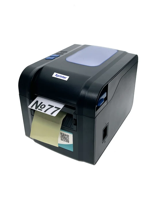 Xprinter Термопринтер этикеток XP-370B, черный, фото 7