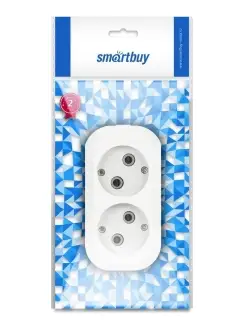Колодка розеточная 2 гнезда-10А-2,2кВт без заземления SmartBuy 86962771 купить за 222 ₽ в интернет‑магазине Wildberries