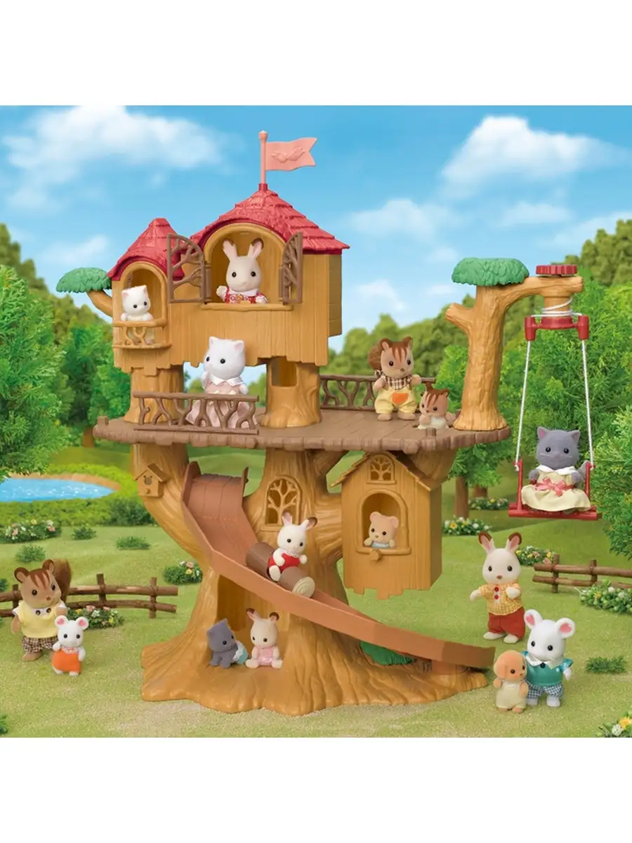 Игровой набор Домик на дереве 5450 Sylvanian Families 86962945 купить в  интернет-магазине Wildberries