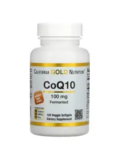 Коэнзим Q10, 100 мг California Gold Nutrition 86968228 купить за 3 195 ₽ в интернет-магазине Wildberries