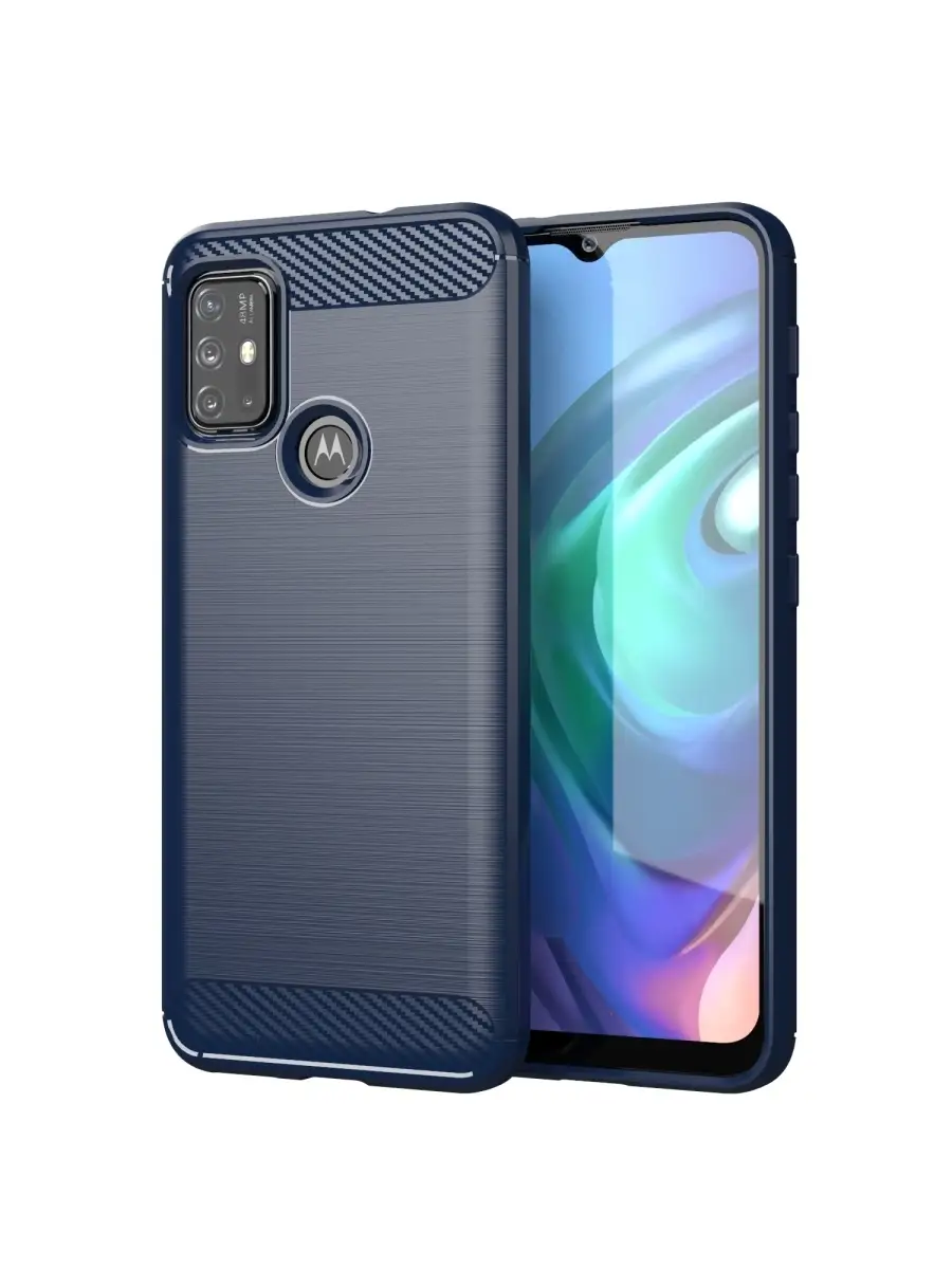 Мягкий защитный чехол в стиле карбон для Motorola Moto G30 (2021-) Caseport  87015942 купить за 285 ₽ в интернет-магазине Wildberries