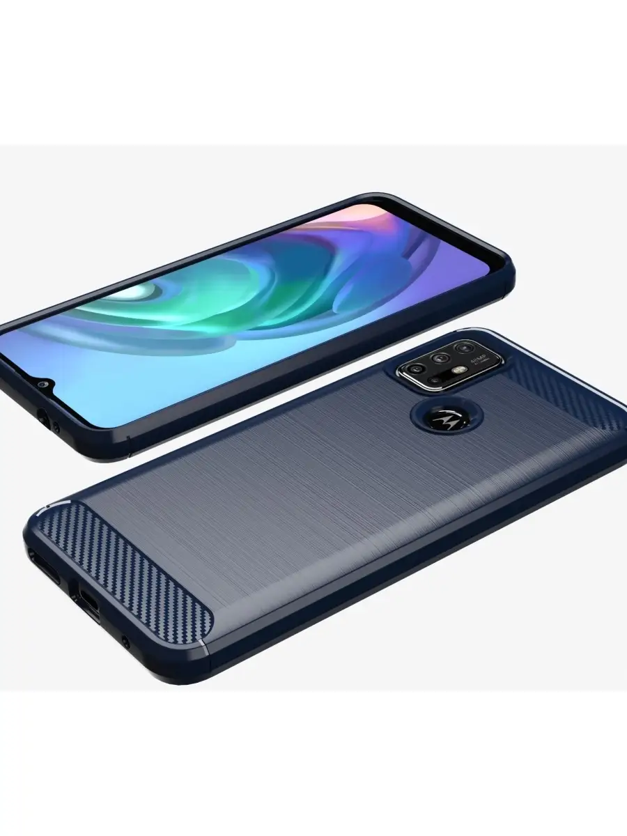 Мягкий защитный чехол в стиле карбон для Motorola Moto G30 (2021-) Caseport  87015942 купить за 285 ₽ в интернет-магазине Wildberries