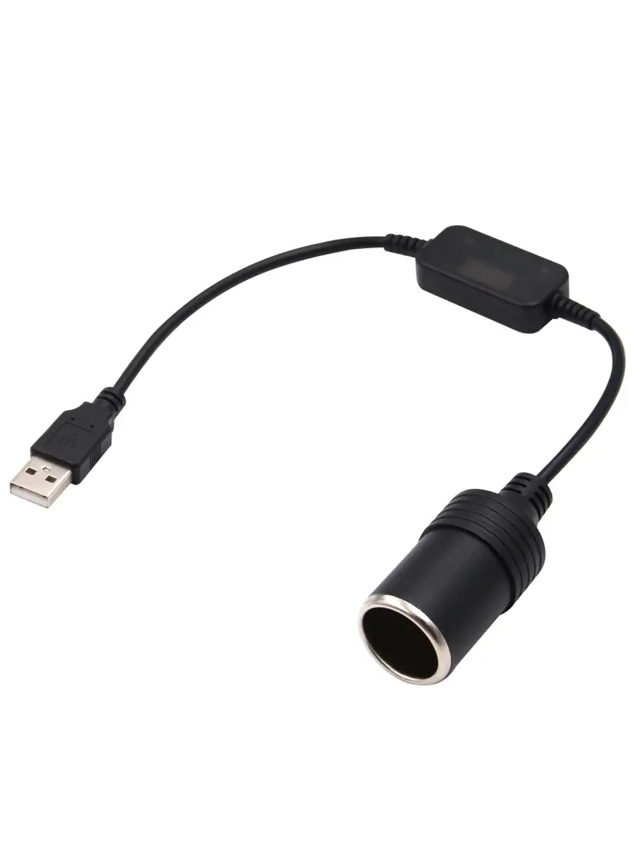 Кабель переходник с USB на прикуриватель, с 5В на 12В MEGAlavka 87016258  купить за 358 ₽ в интернет-магазине Wildberries