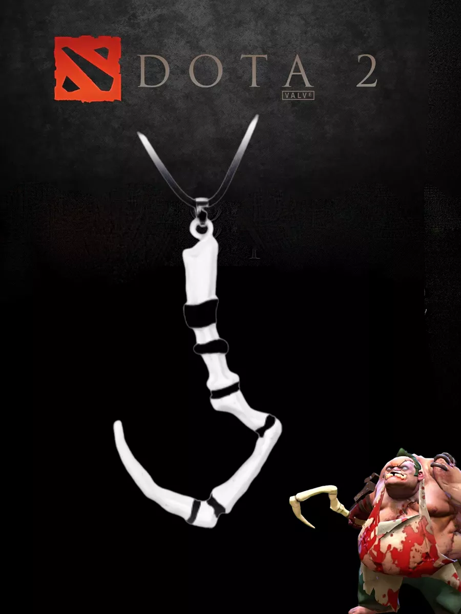 Кулон Хук Пуджа Hook Pudge из игры Dota 2 Дота 2 GameMerch 87127607 купить  за 548 ₽ в интернет-магазине Wildberries