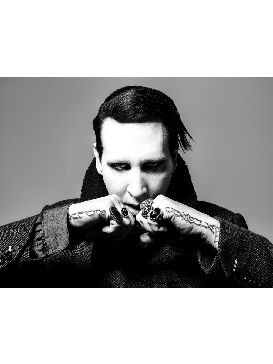 Постер Мэрилин Мэнсон / Marilyn Manson / Рок / Плакат, Арт Хаус