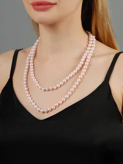 Бусы длинные из искусственного жемчуга бижутерия Beverly jewelry 87298028 купить за 195 ₽ в интернет-магазине Wildberries