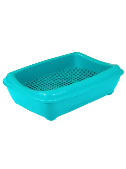 PetShop Туалет лоток для кошек с рамкой сеткой 43х30х12 см Yami Yami, 30x12 см, фото 2