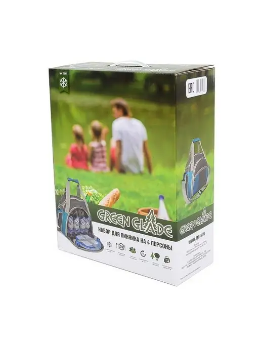 Green Glade Набор для пикника Т3207 10л 30 предметов, 10 л, фото 5