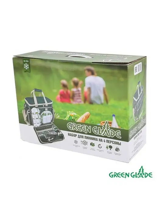 Green Glade Набор для пикника Т3134 24л 30 предметов, 24 л, фото 6