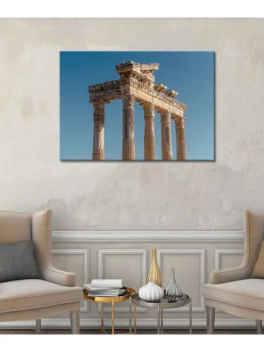 Classic Art Картина на холсте Турция Анталия архитектура 3 20х30, 20x30