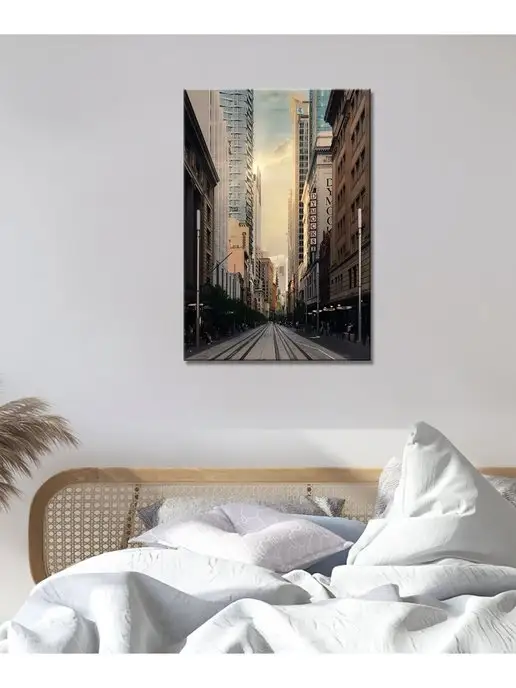 Classic Art Картина на холсте Австралия архитектура улица 2 20х30, 20x30