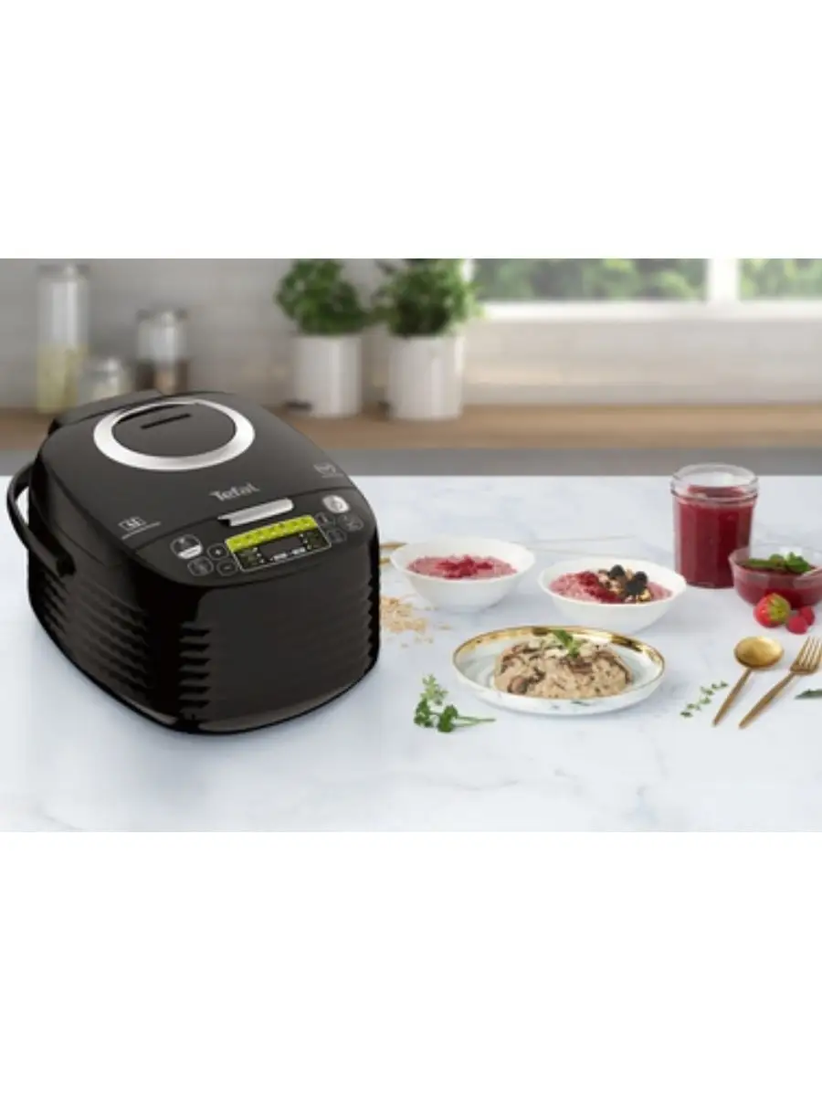 Мультиварка RK745832 со сферической чашей и 37 программами Tefal 87639926  купить за 9 879 ₽ в интернет-магазине Wildberries