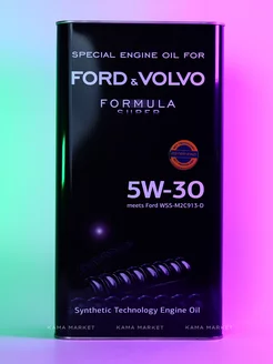 Ford Volvo моторное масло 5W30 синтетическое 5 л FANFARO 87745203 купить за 3 196 ₽ в интернет-магазине Wildberries