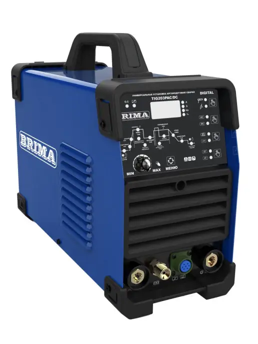 Brima Установка аргонодуговой сварки TIG-203 Pulse AC DC Digital, синий, фото 3
